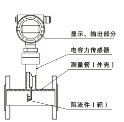 靶式流量計(jì)結(jié)構(gòu)